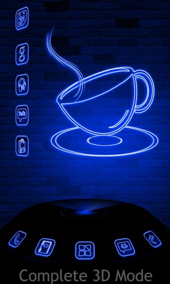 Imagen 0 para Next Launcher Theme Blue …