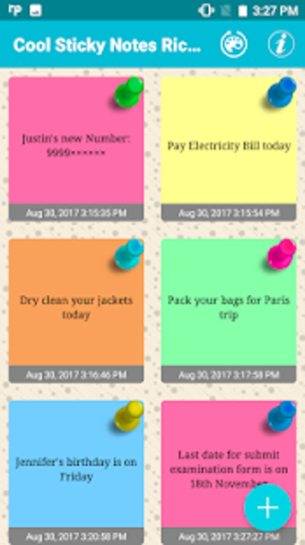 Image 1 for Cool Sticky Notes Rich no…
