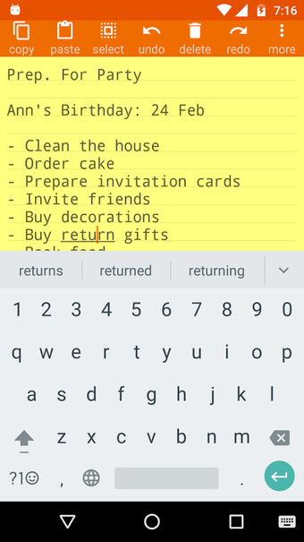 Imagen 2 para NOTEPAD Simple AdFree