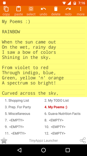 Imagen 1 para NOTEPAD Simple AdFree