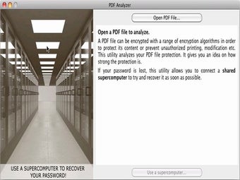 Image 0 for PDF Password Recovery Ana…