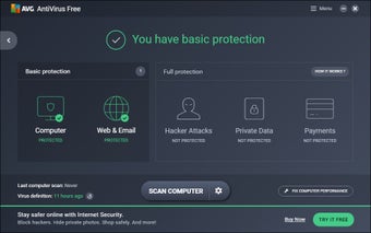 Image 1 for AVG AntiVirus Free