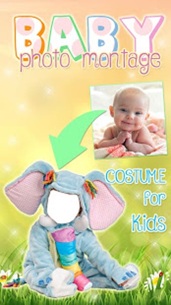 Imagen 2 para Cute Baby Photo Montage A…