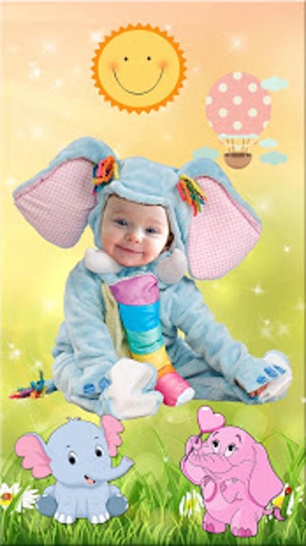 Imagen 1 para Cute Baby Photo Montage A…