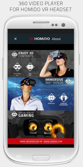 Image 1 for 360 VR player by Homido -…