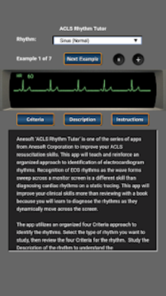 Image 0 for ACLS Rhythm Tutor