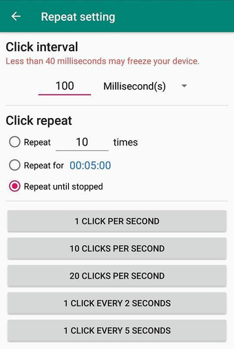 Image 0 for E Auto Clicker
