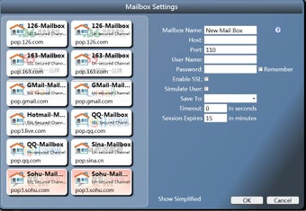 Imagen 2 para POP3 E-mail Manager