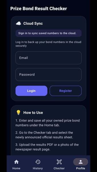 Imagen 0 para Prize Bond Result Checker