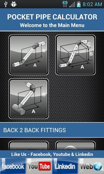 Image 1 for Pipe Fitter Calculator