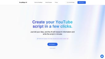 Imagen 0 para ScriptMagic AI