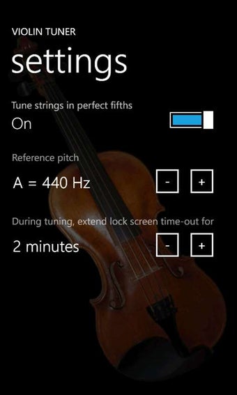 Imagen 3 para Violin Tuner for Windows …