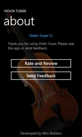 Imagen 1 para Violin Tuner for Windows …