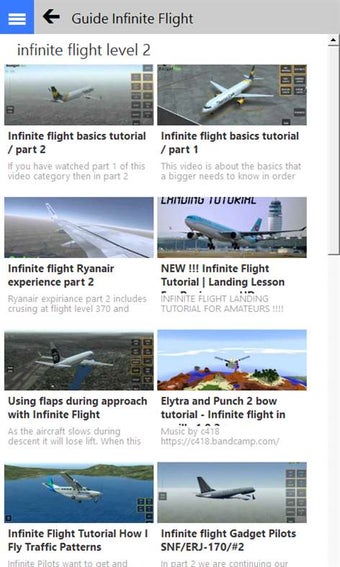 Image 0 for Guide Infinite Flight Sim…