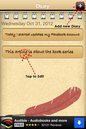 Image 1 for daily diary