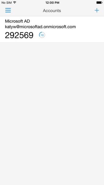 Image 1 for Microsoft Authenticator
