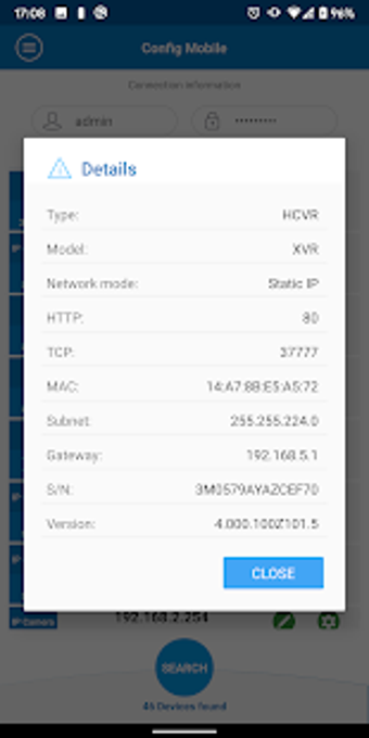 Image 0 for ConfigTool Mobile