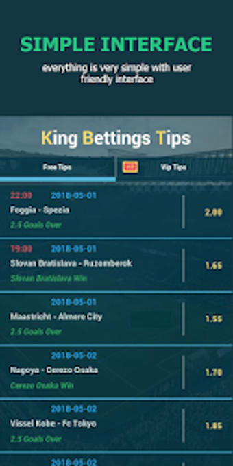 Imagen 2 para King Betting Tips Footbal…