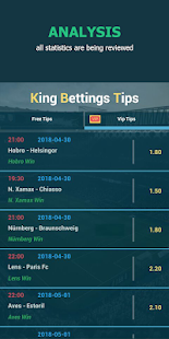 Imagen 1 para King Betting Tips Footbal…