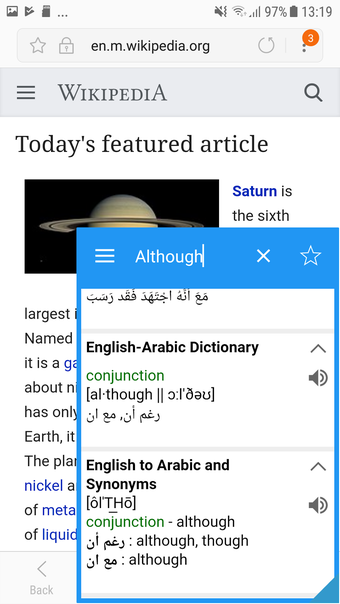 Image 0 for Arabic Dictionary & Trans…
