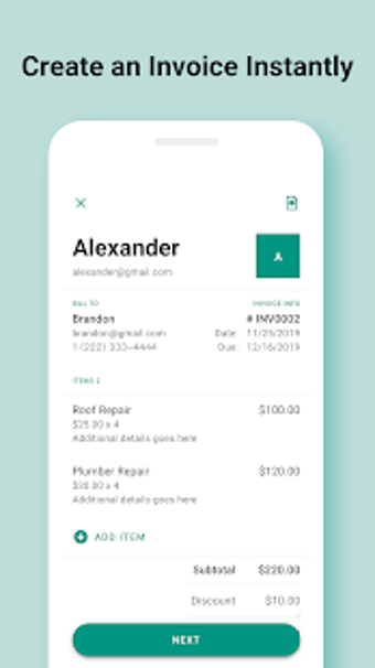 Imagen 0 para Invoice Maker by RapidBoo…