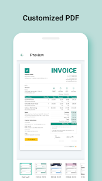 Image 0 for Invoice Maker by RapidBoo…