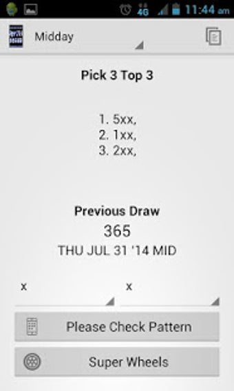 Image 3 for Super pick 3&4 Lottery
