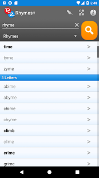 RhymeZone Rhyming Dictionary APK For Android - Free Download And ...