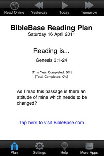 Image 0 for BibleBase Daily Bread