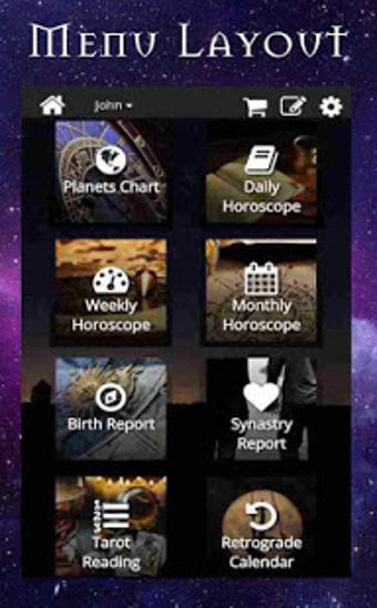 Image 2 for AstroMatrix Birth Chart S…
