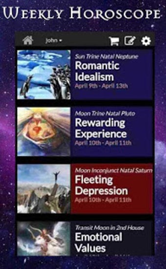 Imagen 1 para AstroMatrix Birth Chart S…