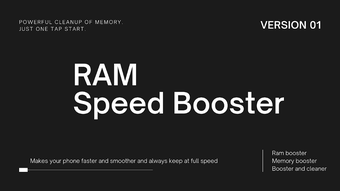 Image 0 for RAM Speed Booster