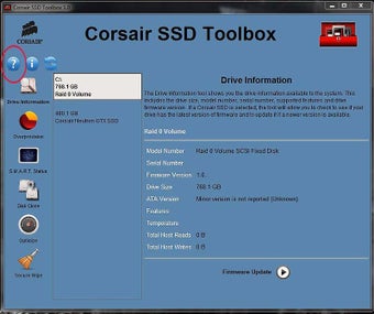 Imagen 1 para Corsair SSD Toolbox