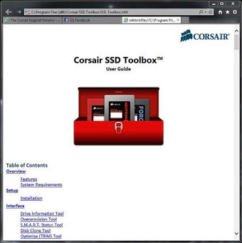 Imagen 0 para Corsair SSD Toolbox