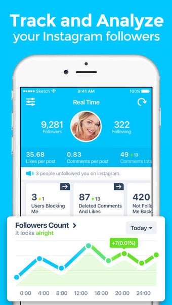 Imagen 3 para Ig Analyzer - Followers a…