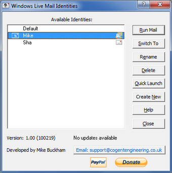 Image 0 for WLMIdentities