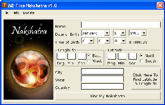 Imagen 0 para Nakshatra Calculator