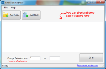 Imagen 0 para Extension Changer