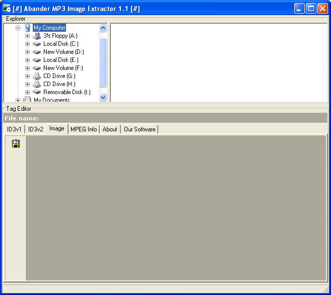 Image 0 for Abander MP3 Image Extract…