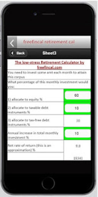 Image 2 for Freefincal Retirement Pla…