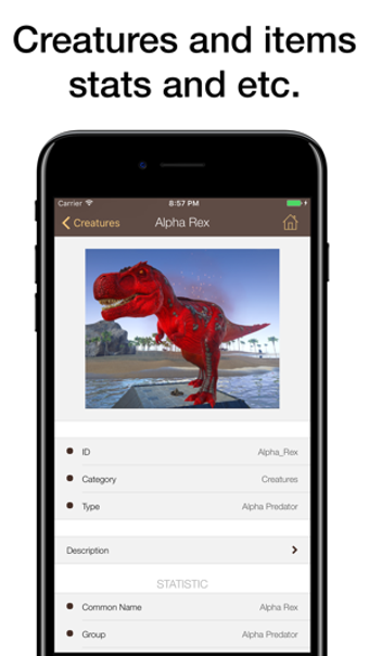 Image 0 for Pocket Wiki for ARK: Surv…