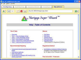 Imagen 2 para Mortgage Super Wizard