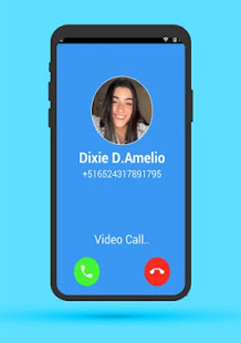 Image 2 for Dixie D'amelio fake call