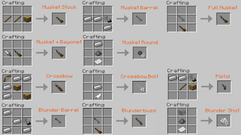 Image 0 for New Weapons Mod MCPE New