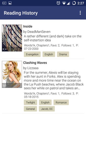 Imagen 1 para FanFiction.Net