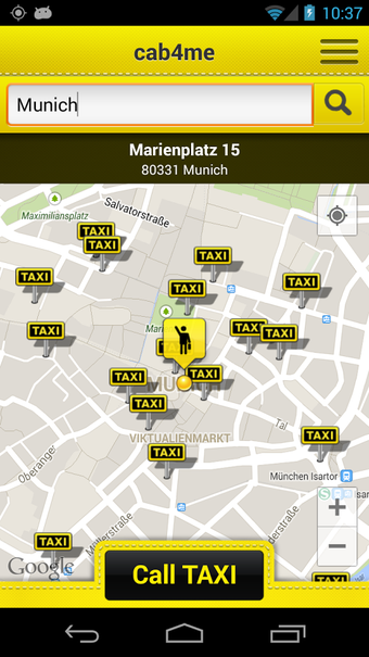 Imagen 5 para cab4me taxi finder