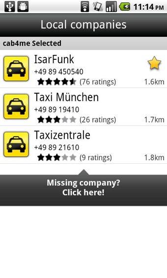 Imagen 3 para cab4me taxi finder