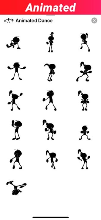 Imagen 0 para Animated Dancing Stickers…