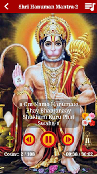 Imagen 0 para Hanuman Mantra Audio & Ly…