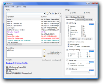 Image 0 for nHancer (32-Bit)